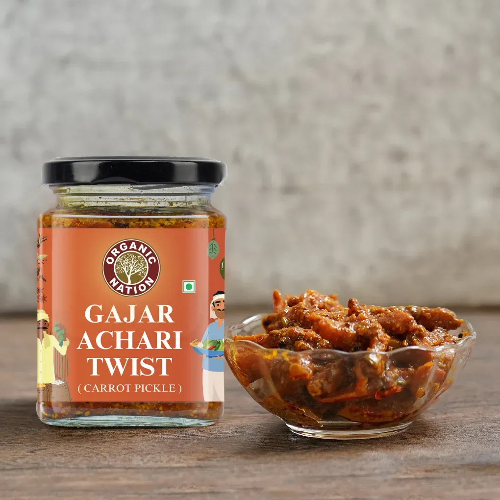 GAJAR ACHARI TWIST (Carrot Pickle) view 2