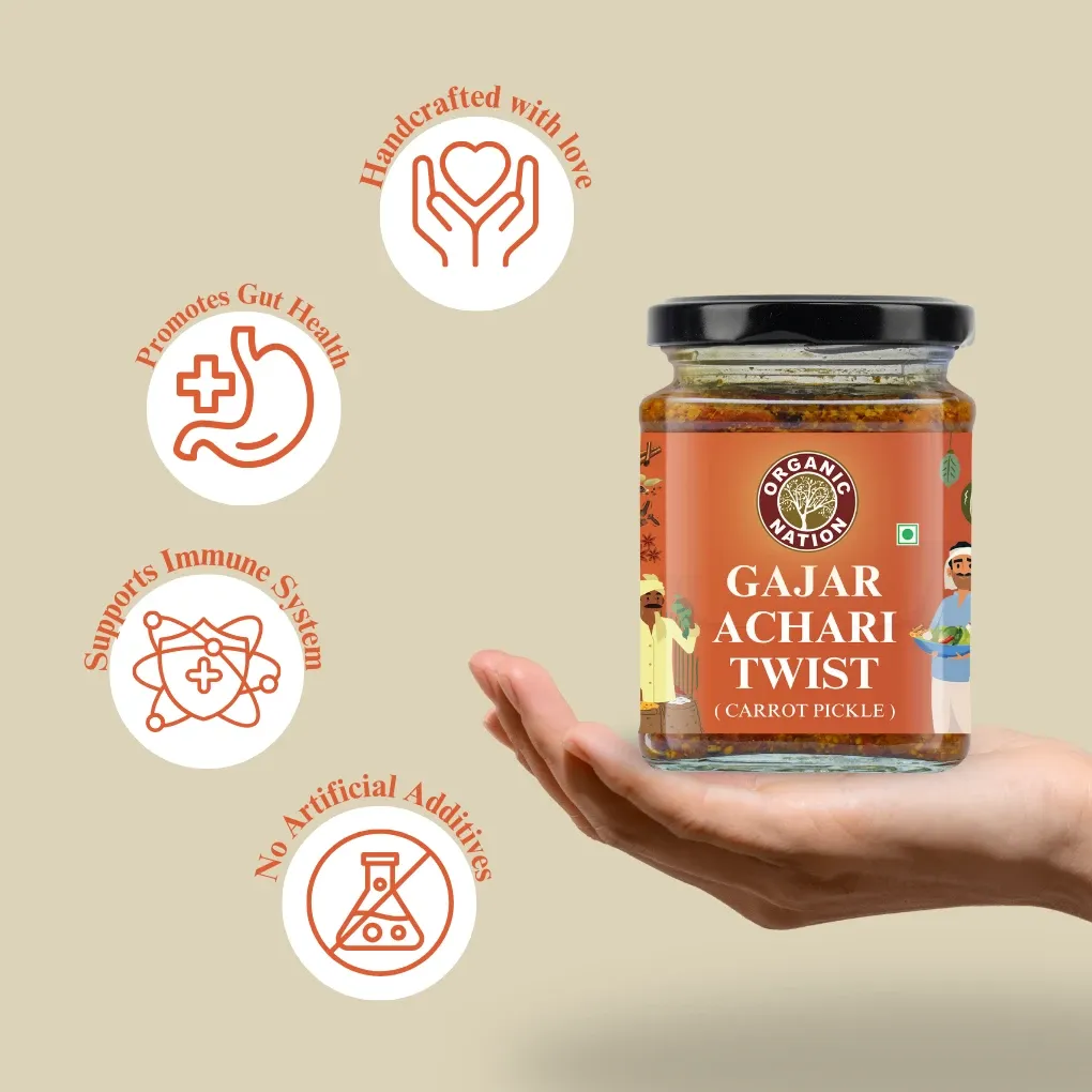 GAJAR ACHARI TWIST (Carrot Pickle) view 6