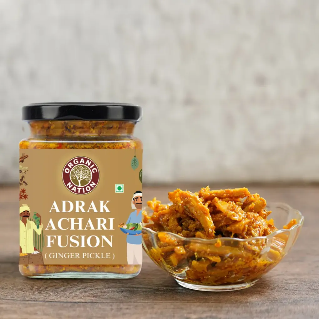 ADRAK ACHARI FUSION (Ginger Pickle) view 3