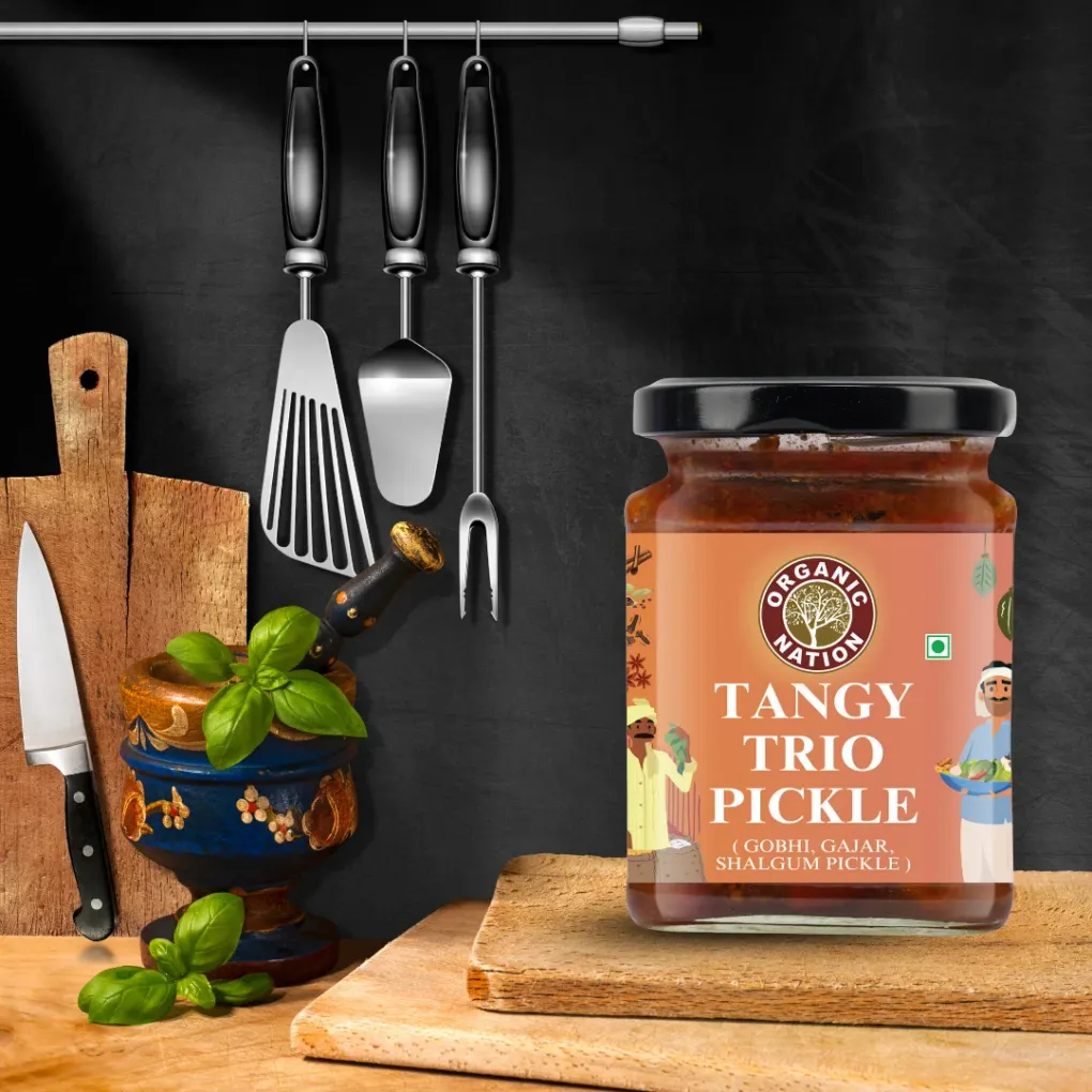 TANGY TRIO PICKLE (Khatta Meetha Pickle) view 2