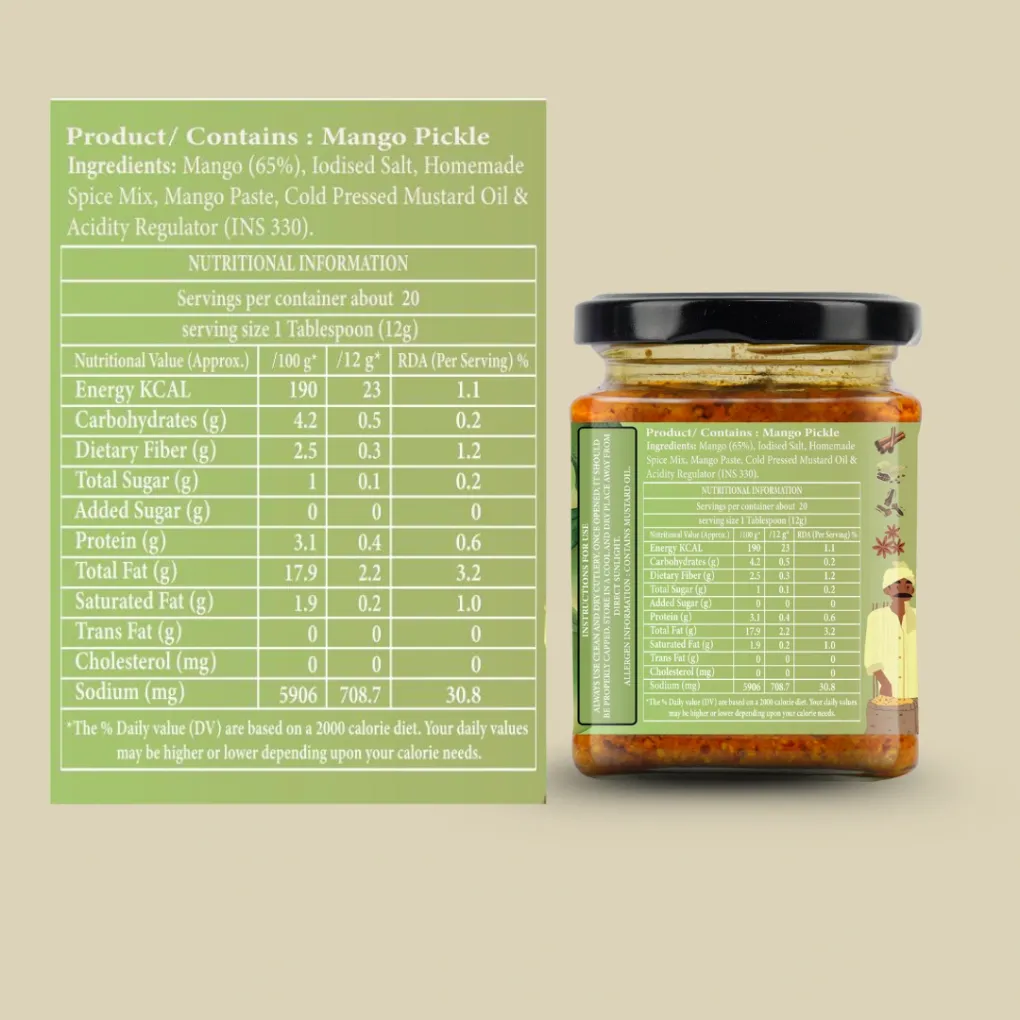 DESI MANGO DELIGHT (Mango Pickle) view 4