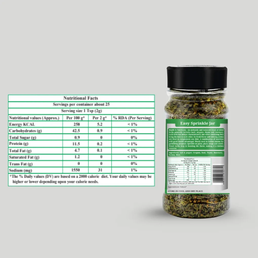 Mixed Herbs view 4