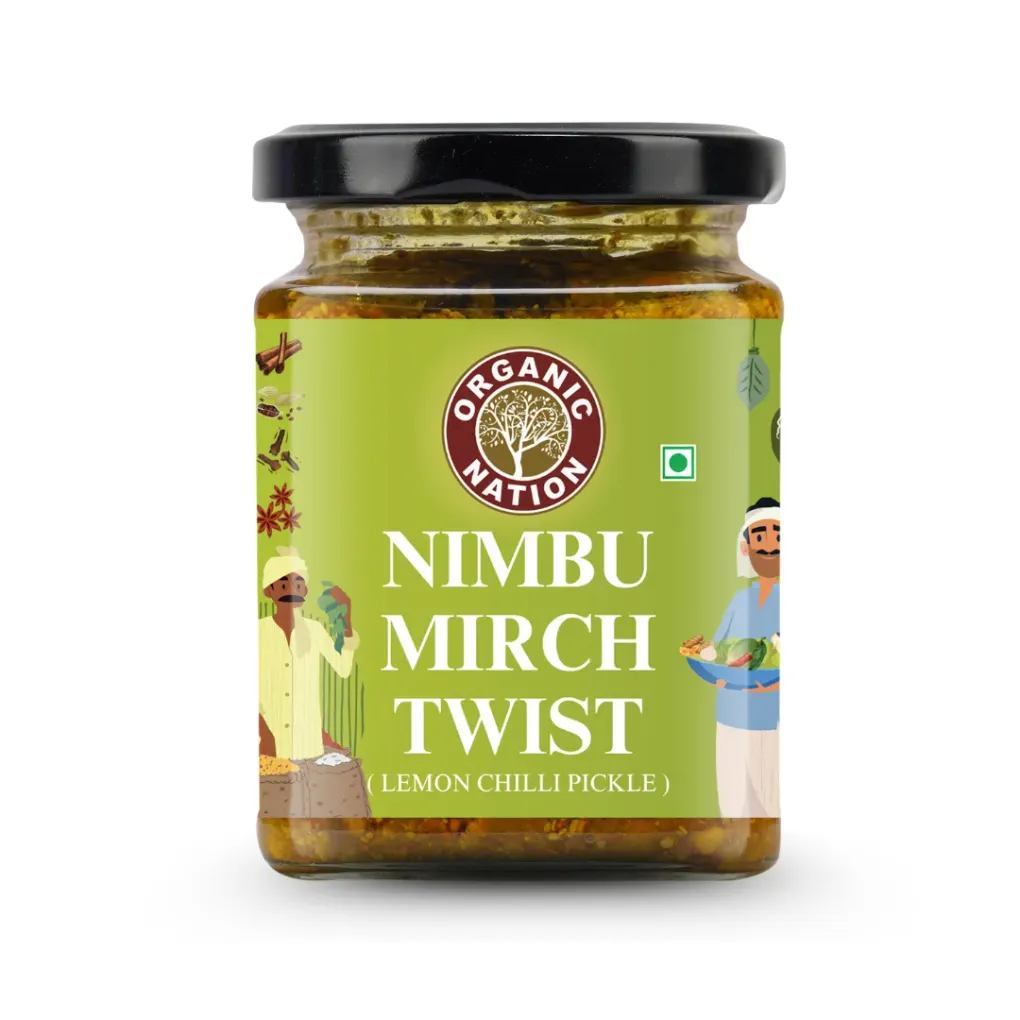 NIMBU MIRCH TWIST (Lemon Chilli Pickle) view 1
