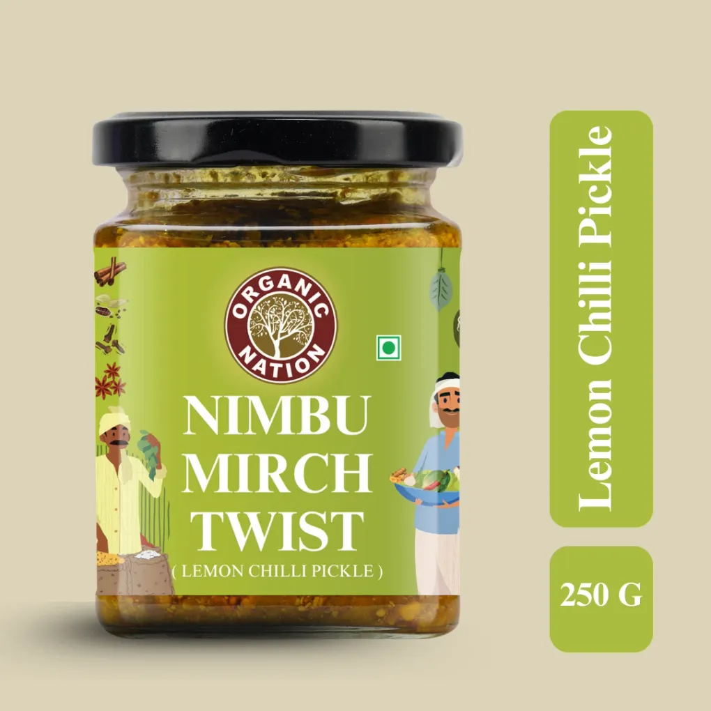 NIMBU MIRCH TWIST (Lemon Chilli Pickle) view 5