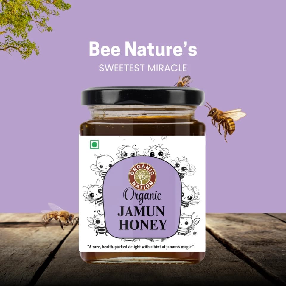 Organic Jamun Honey view 2