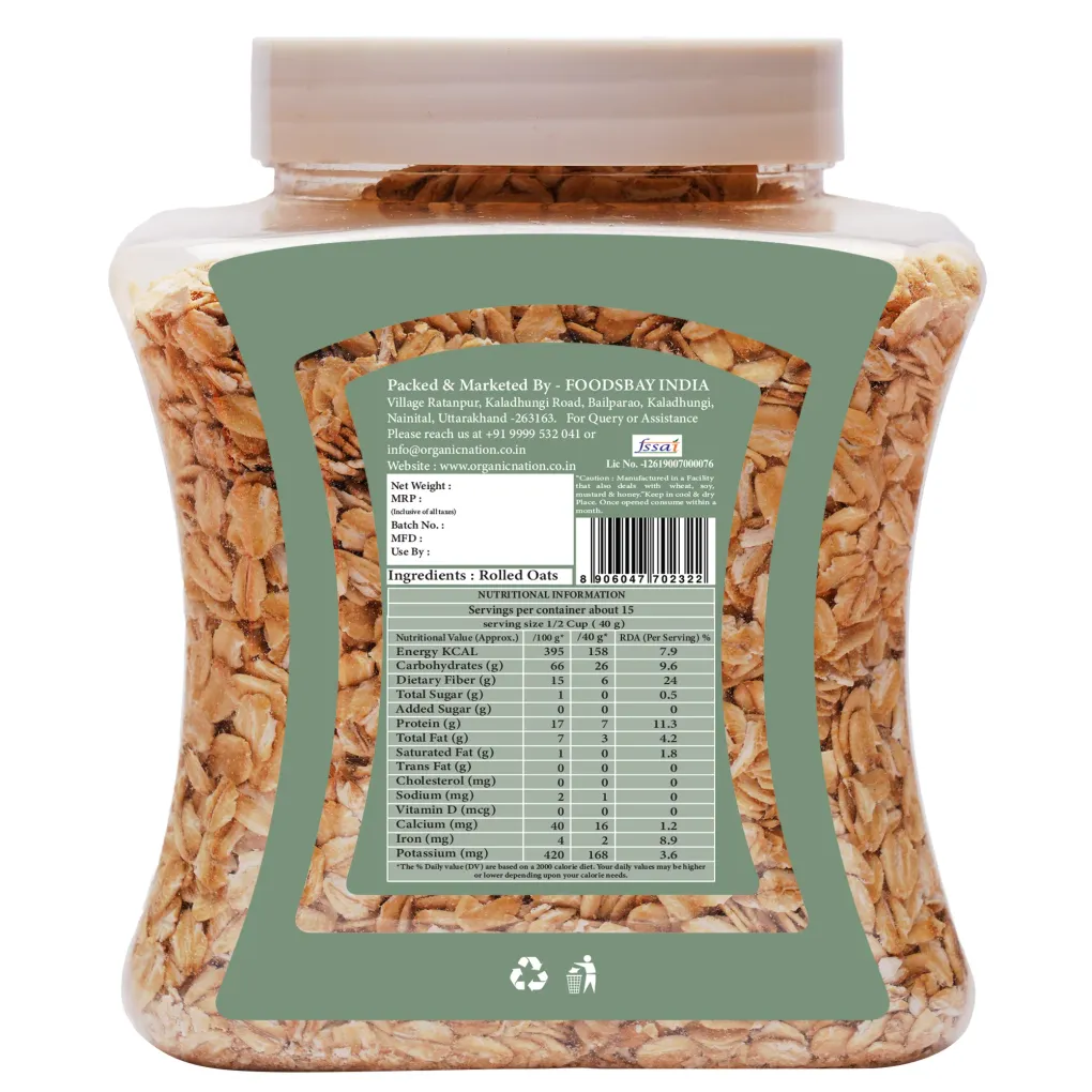 Rolled Oats view 1