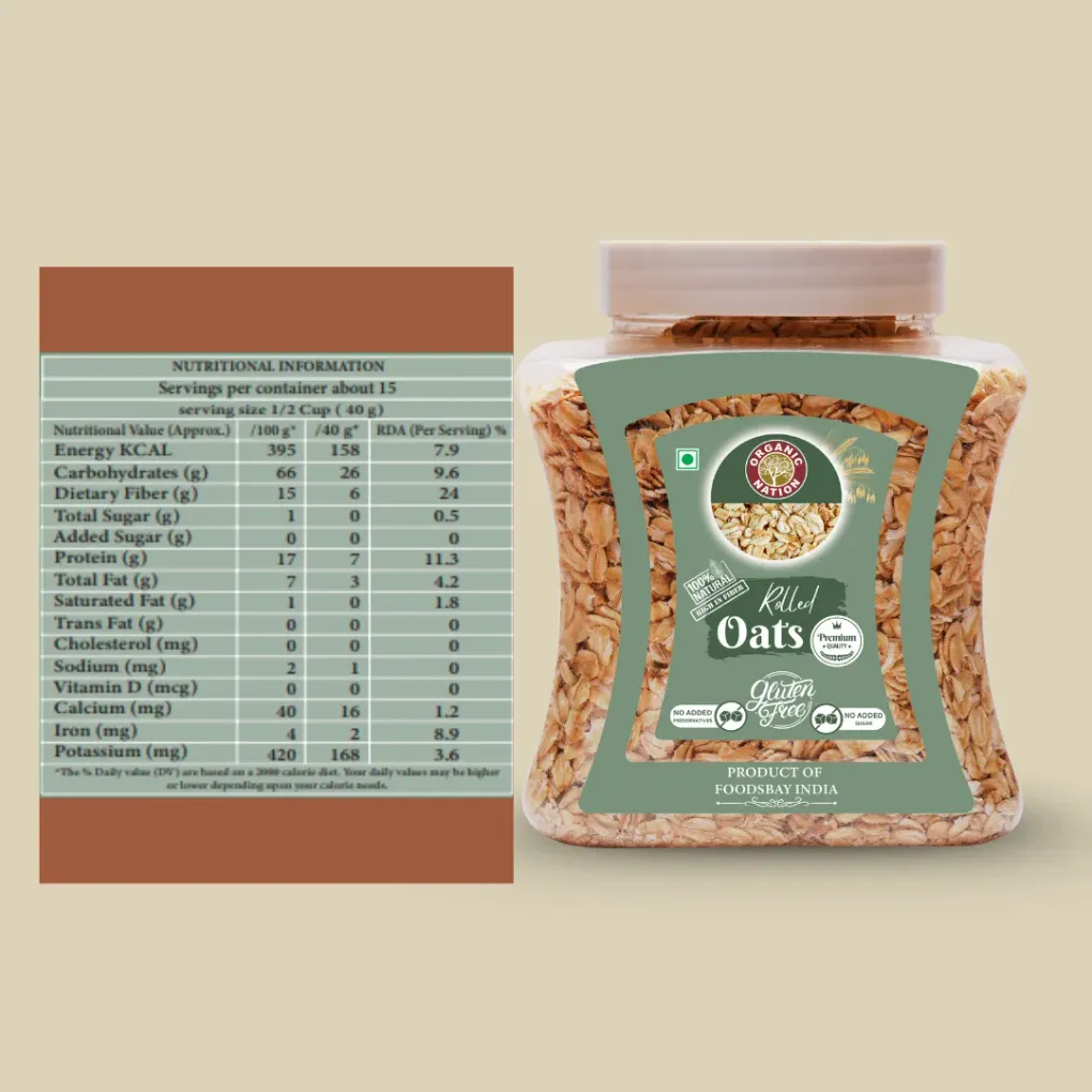 Rolled Oats view 4