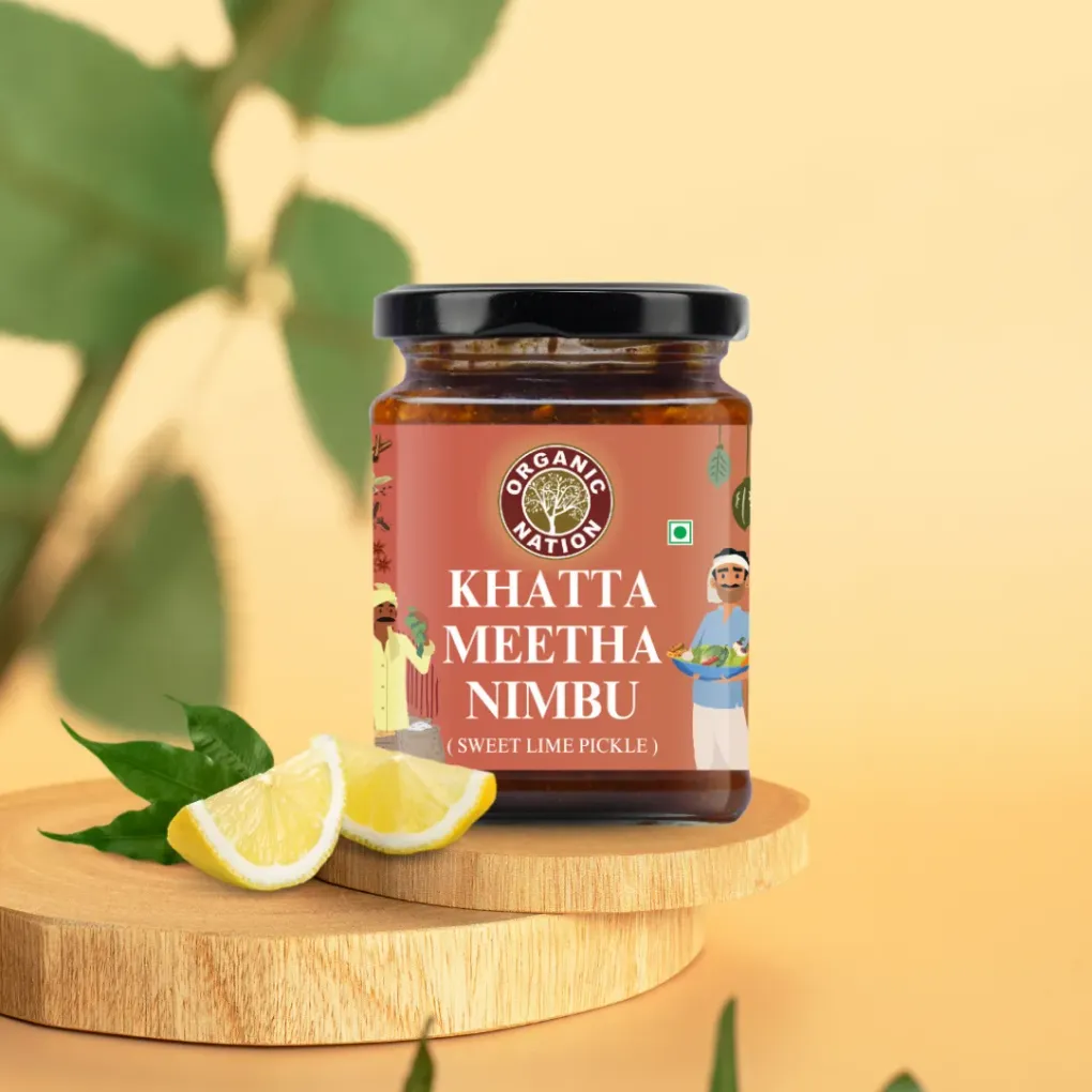 KHATTA MEETHA NIMBU (Sweet Lemon Pickle) view 2
