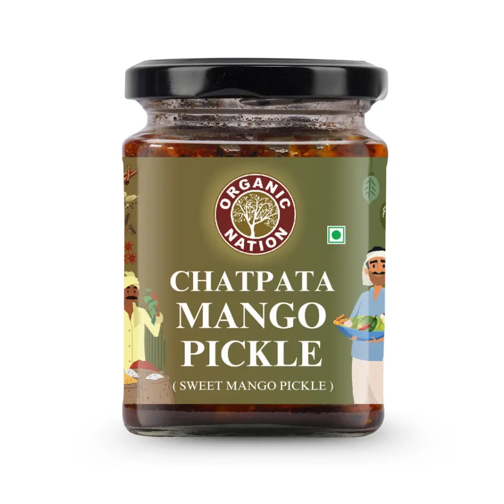 CHATPATA MANGO PICKLE (Sweet Mango Pickle)
