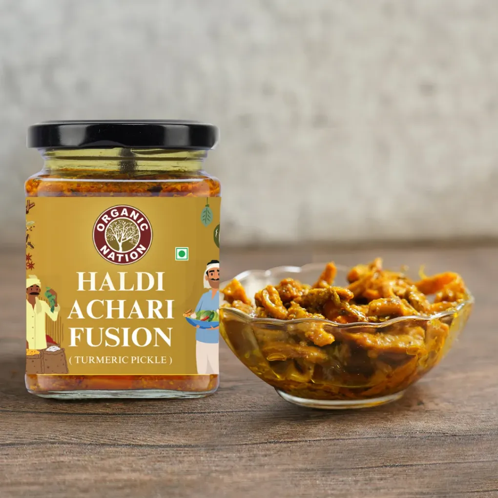 HALDI ACHARI FUSION (Turmeric Pickle) view 2